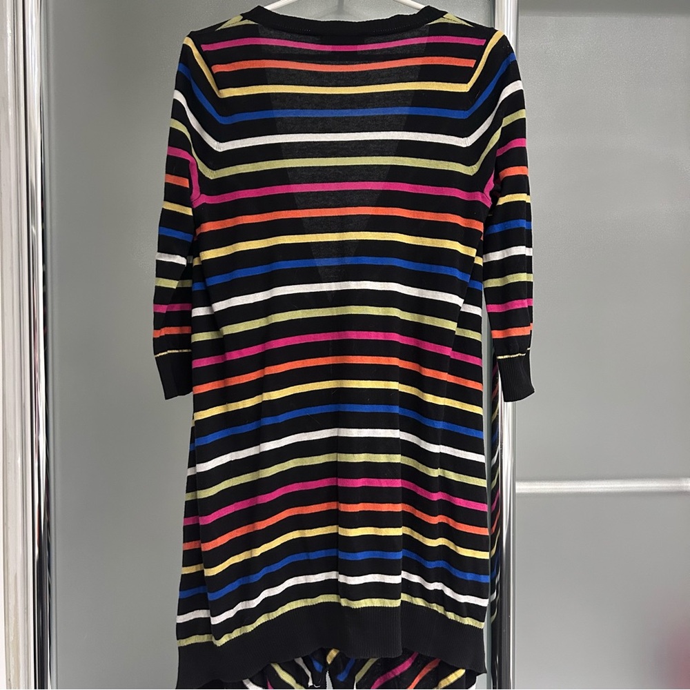Multicolor Striped Cardigan - Picture 7 of 8